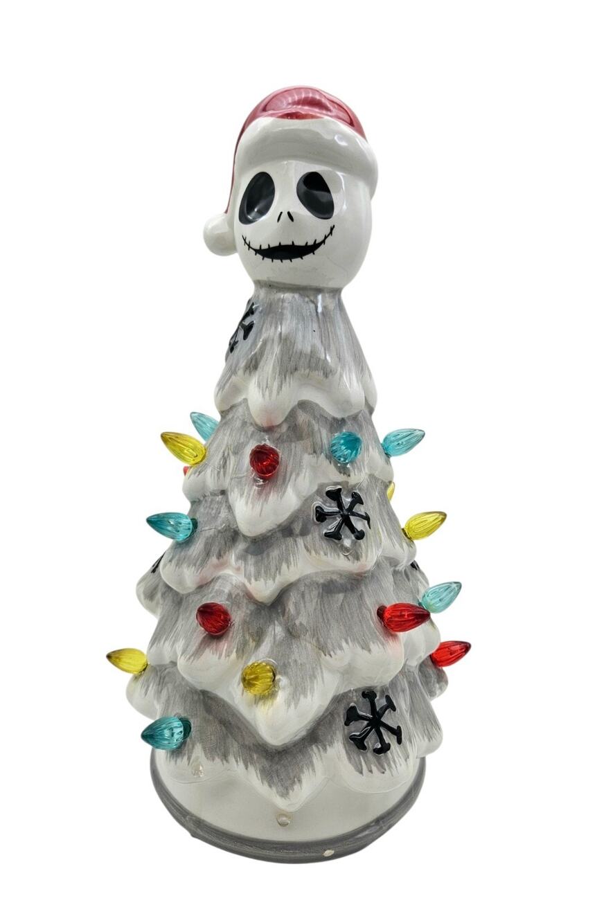 The Nightmare Before Christmas Light Up Tree W/Jack Skellington 11.5"